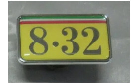 GRILLE EMBLEM 8.32 1 SERIES