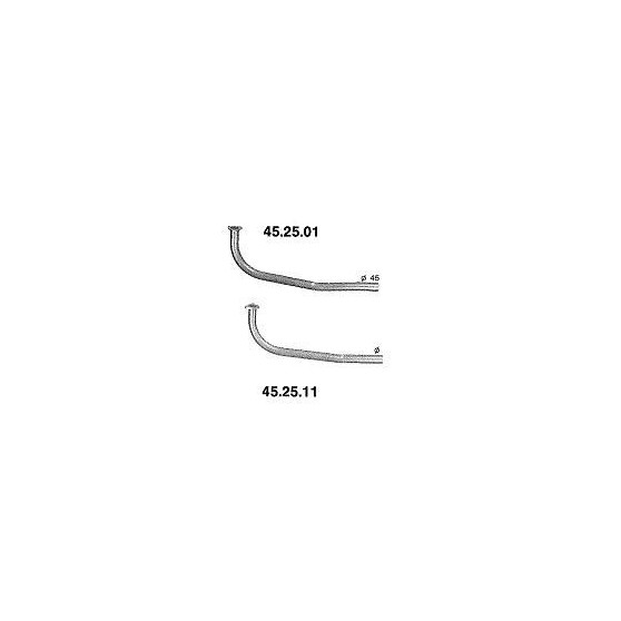 Front exhaust Flaminia 2.5